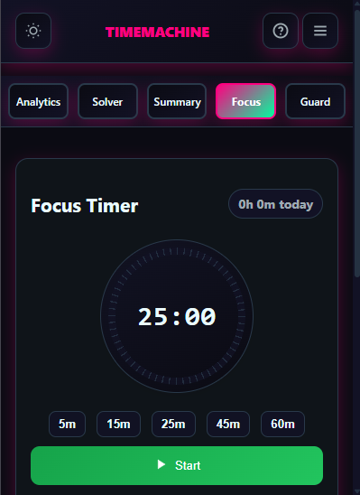Focus Sessions