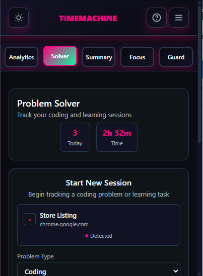 Solver Sessions